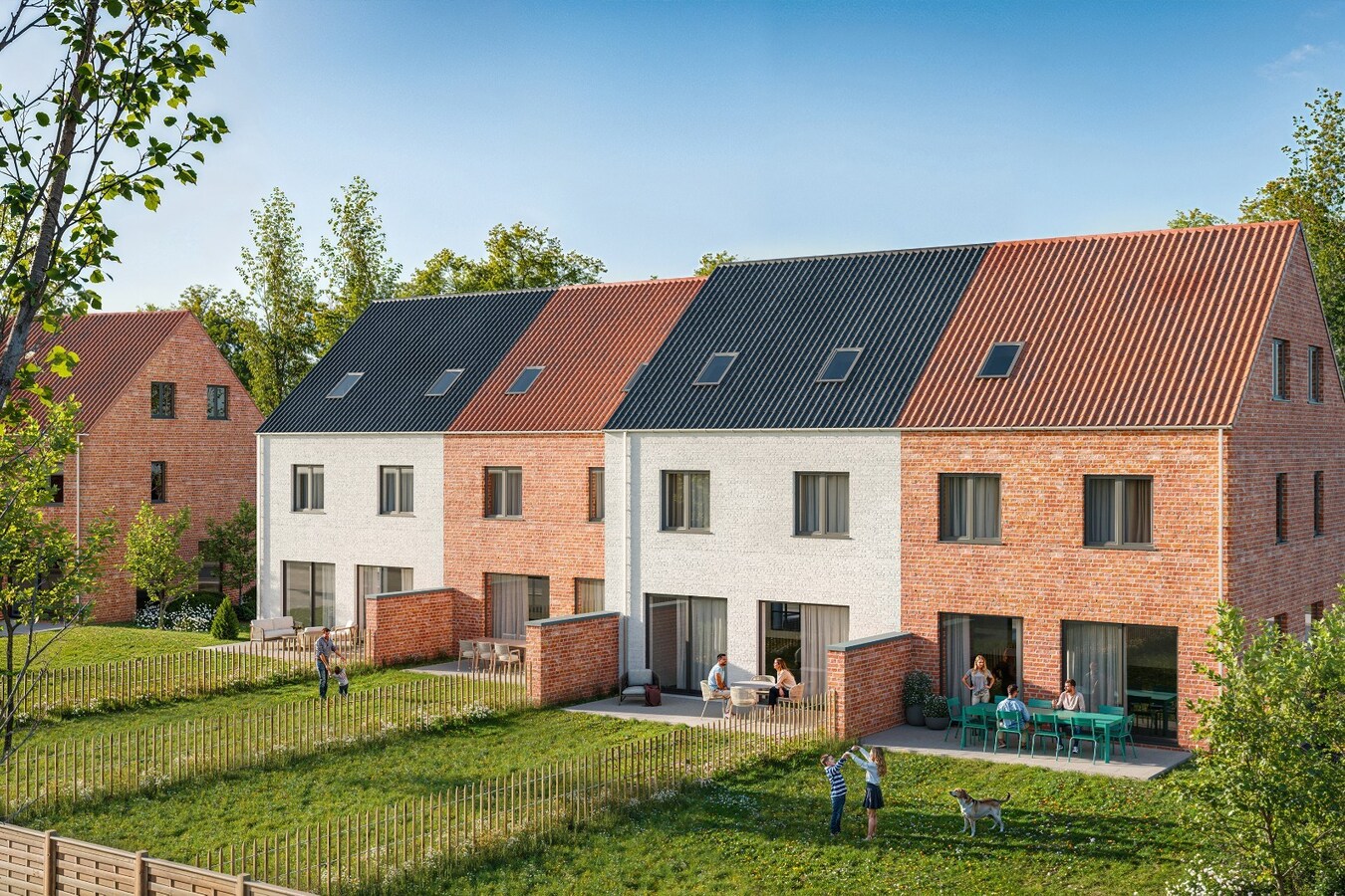 Ruime nieuwbouwwoning met tuin - 3 tot 5 slpks 