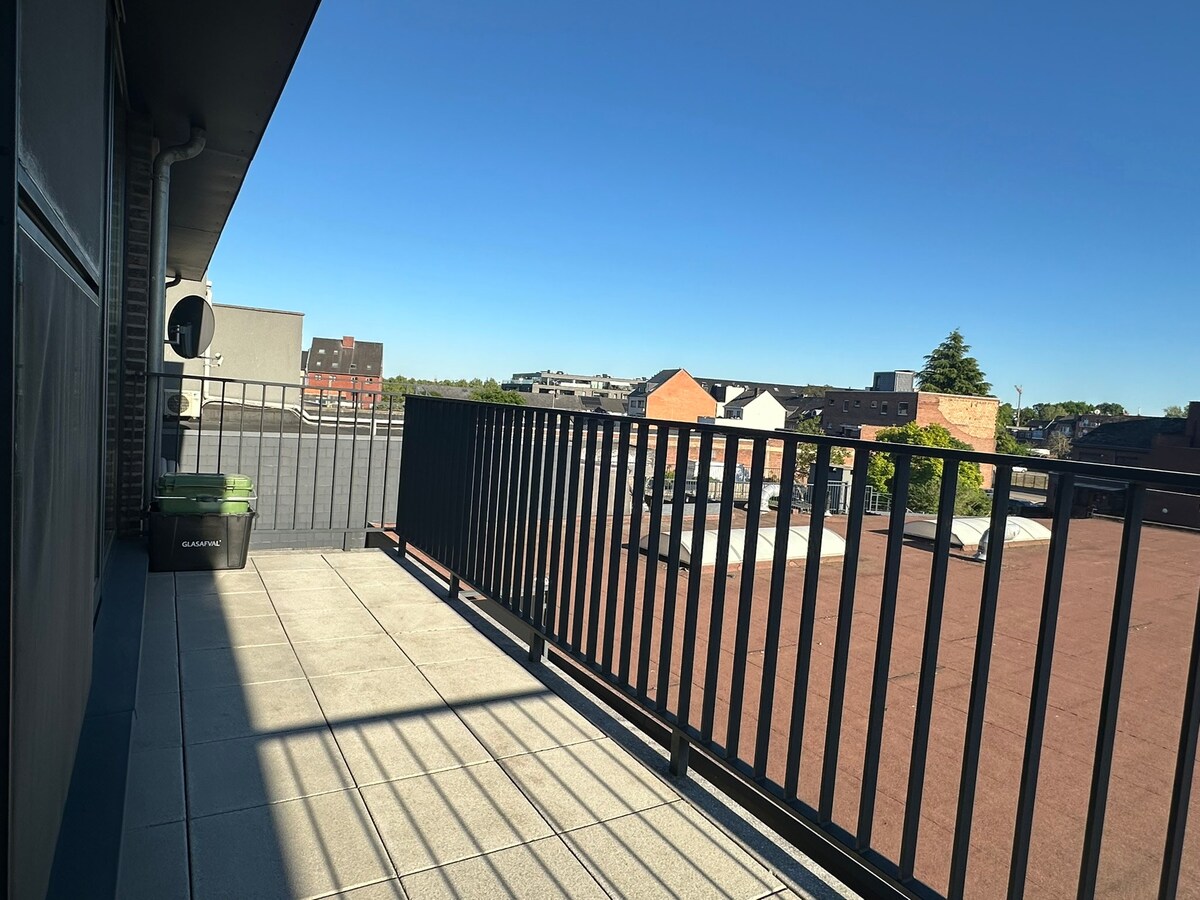 Comfortabel  appartement met 1 slaapkamer, terras 