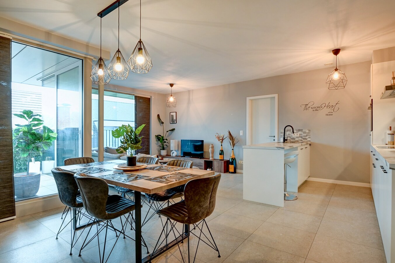 Aangenaam appartement met mooi terras 