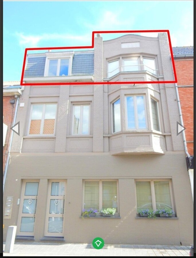 duplexappartement met 2 slaapkamers in het centrum van Koekelare 