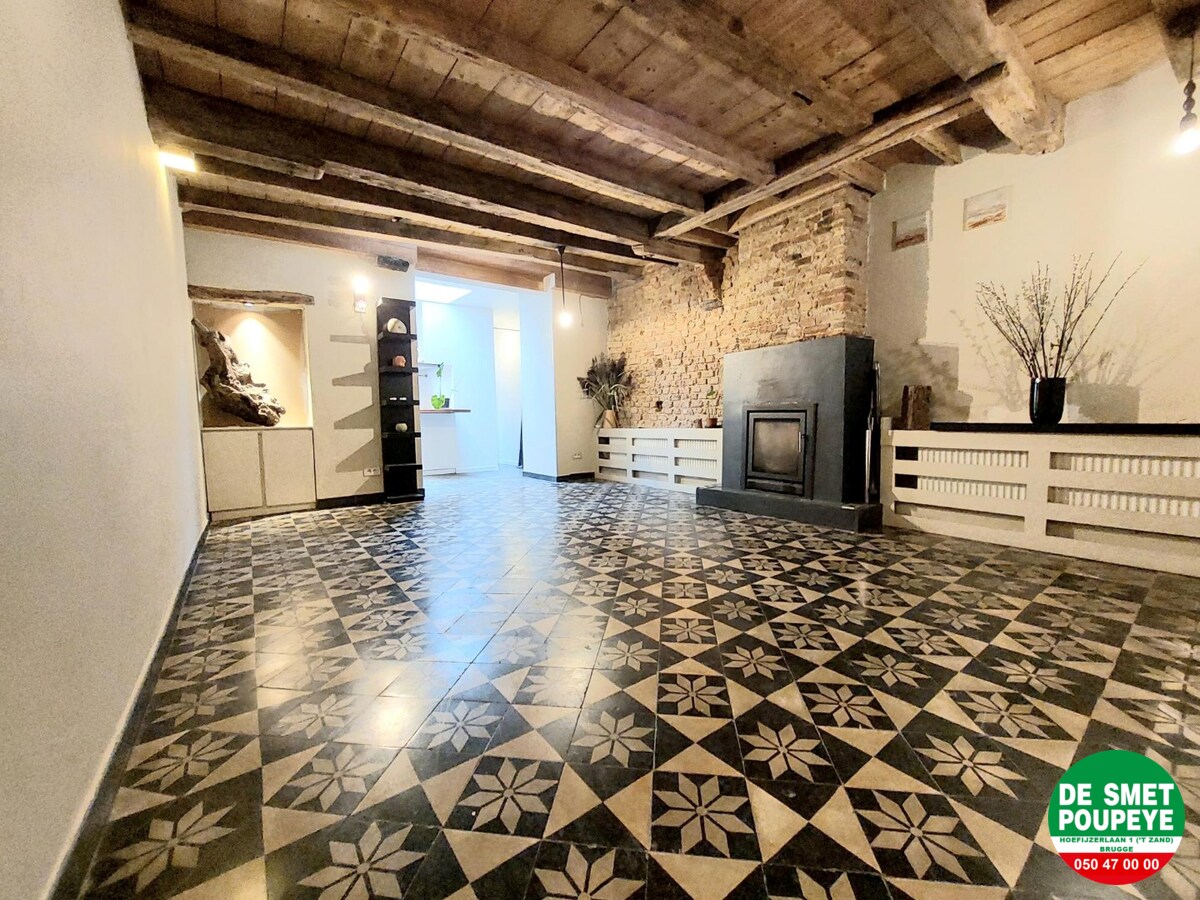 Typisch Brugse woning met stadstuin 