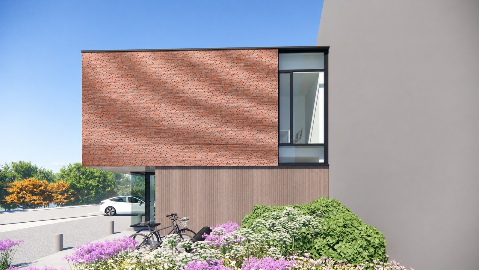 Indicatieve render - Jacobs Architectenbureau