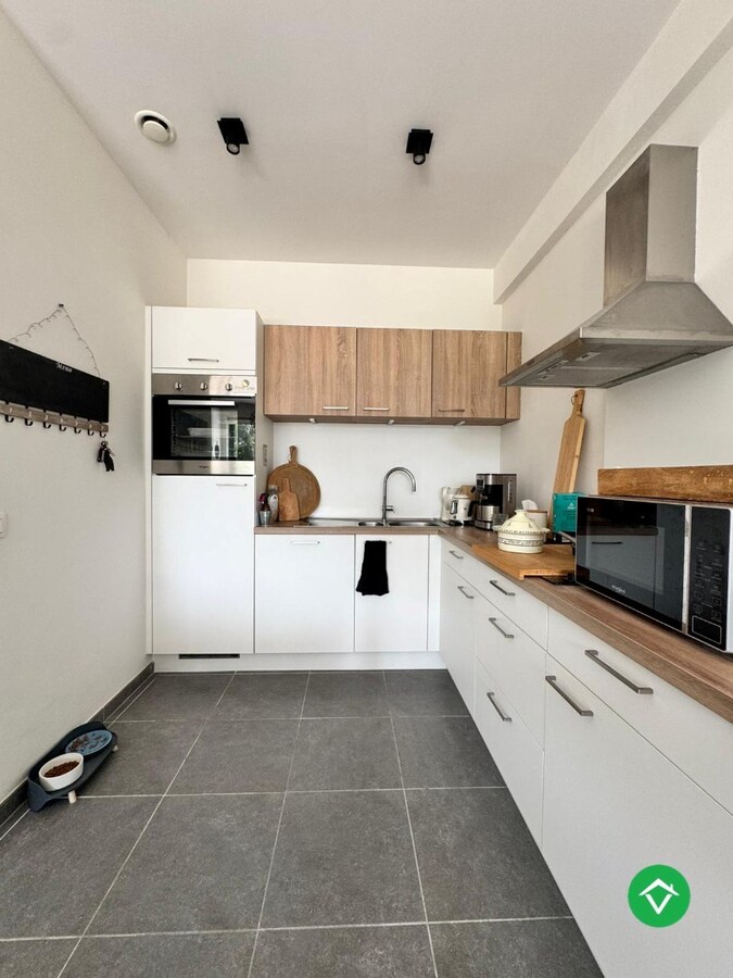 Modern 1-slaapkamerappartement met ruim terras aan de Vaartdijk in Brugge – EPC A 