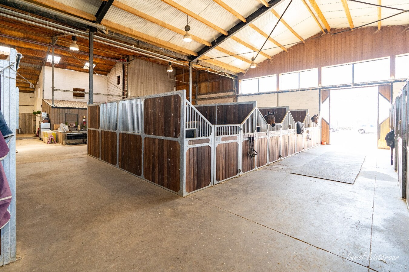 Complete paardenaccommodatie met studio op ca. 1,1ha te Bree 
