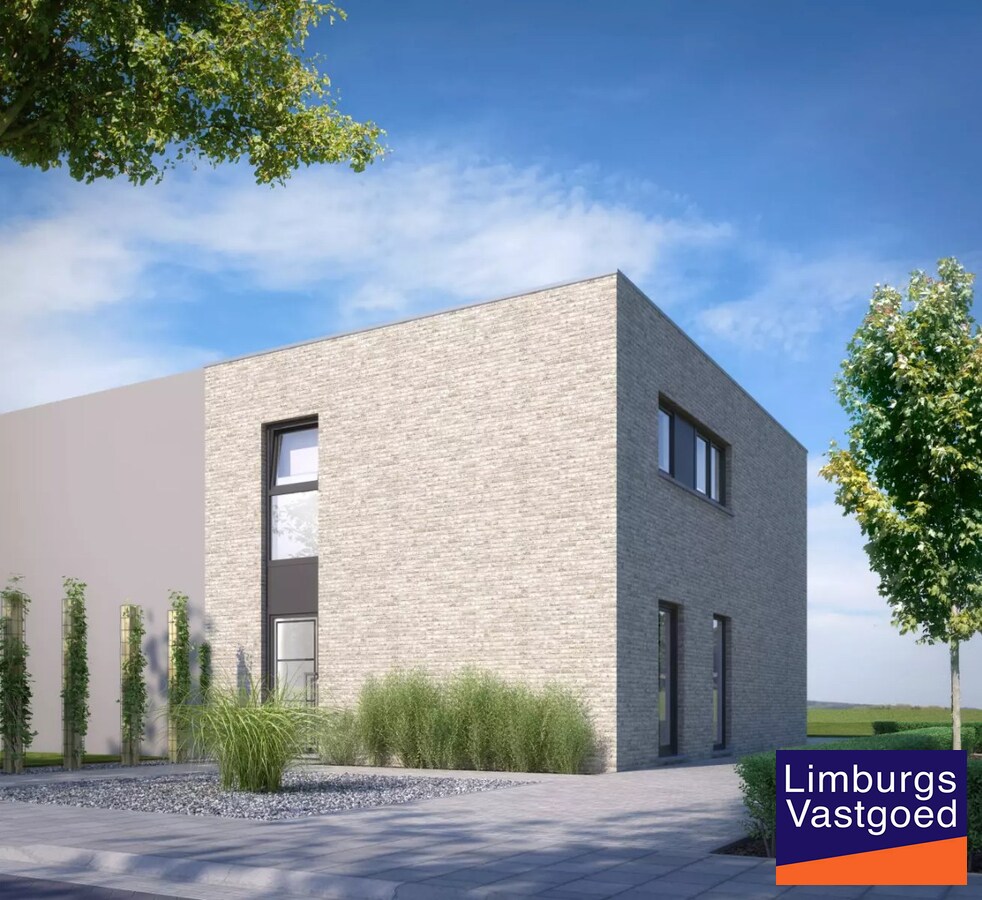 Nieuwbouwwoning, halfopen bebouwing, LOT 2, voor halfopen bebouwing, 4a 89ca, te Houthalen-Helchteren 