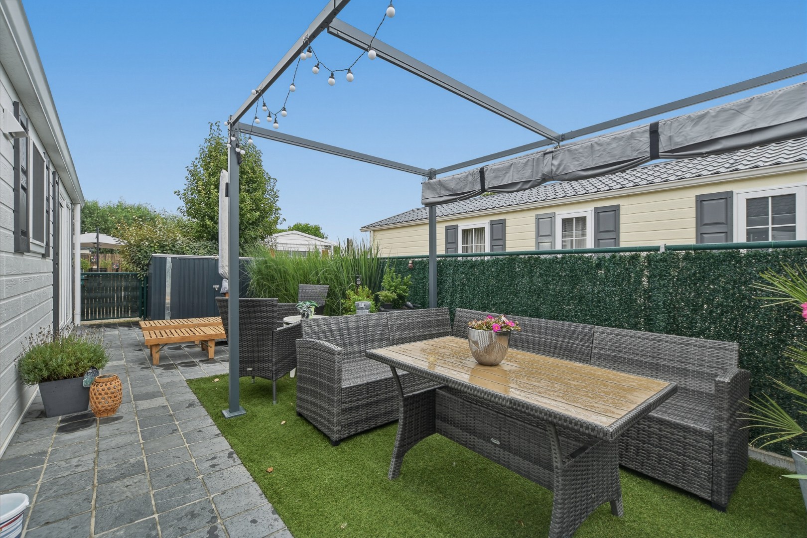 Verzorgde chalet met 2 slaapkamers 