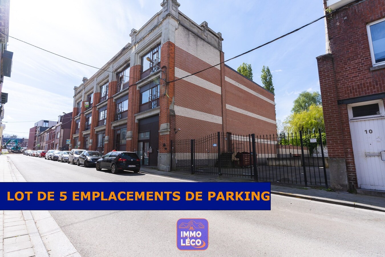 LOT de 5 emplacements de parking, en plein centre-ville, IDEAL INVEST !! 