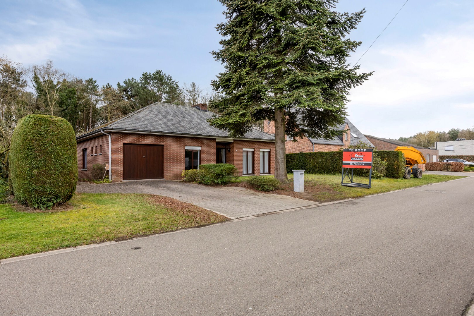 Gezellige laagbouwwoning met 3 slpk. op een ruim perceel in Geel-Winkelomheide 