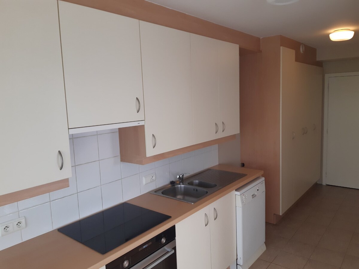 Aangename studio nabij Station (in t groen met terras). 