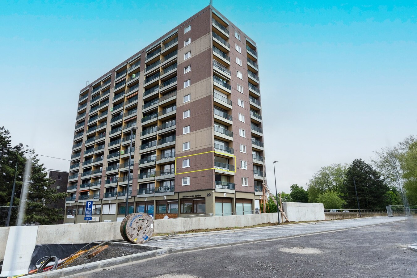 Appartement avec terrasse, en plein centre-ville ! 