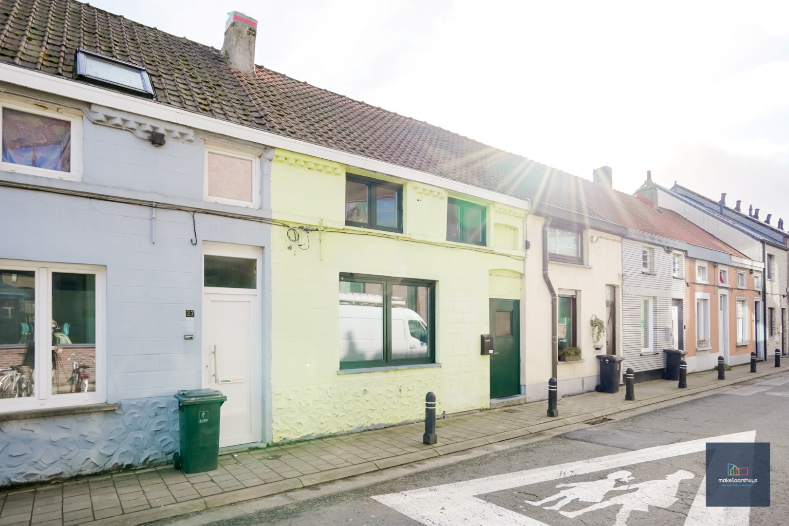 Gezellige eigendom met tuin in het centrum van Mariakerke 