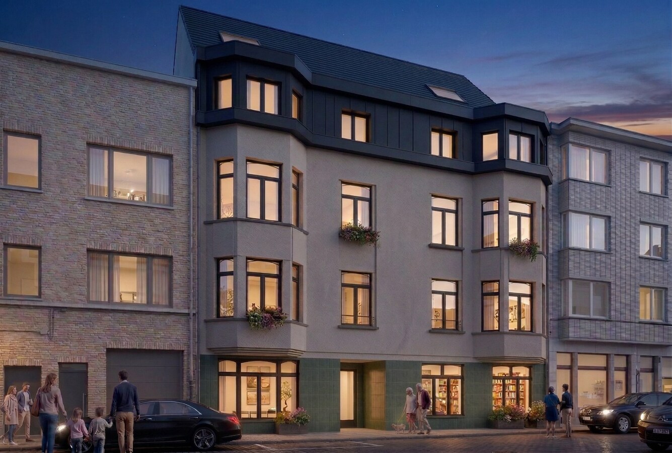 COMFORTABEL 1-SLAAPKAMER APPARTEMENT MET BALKON 