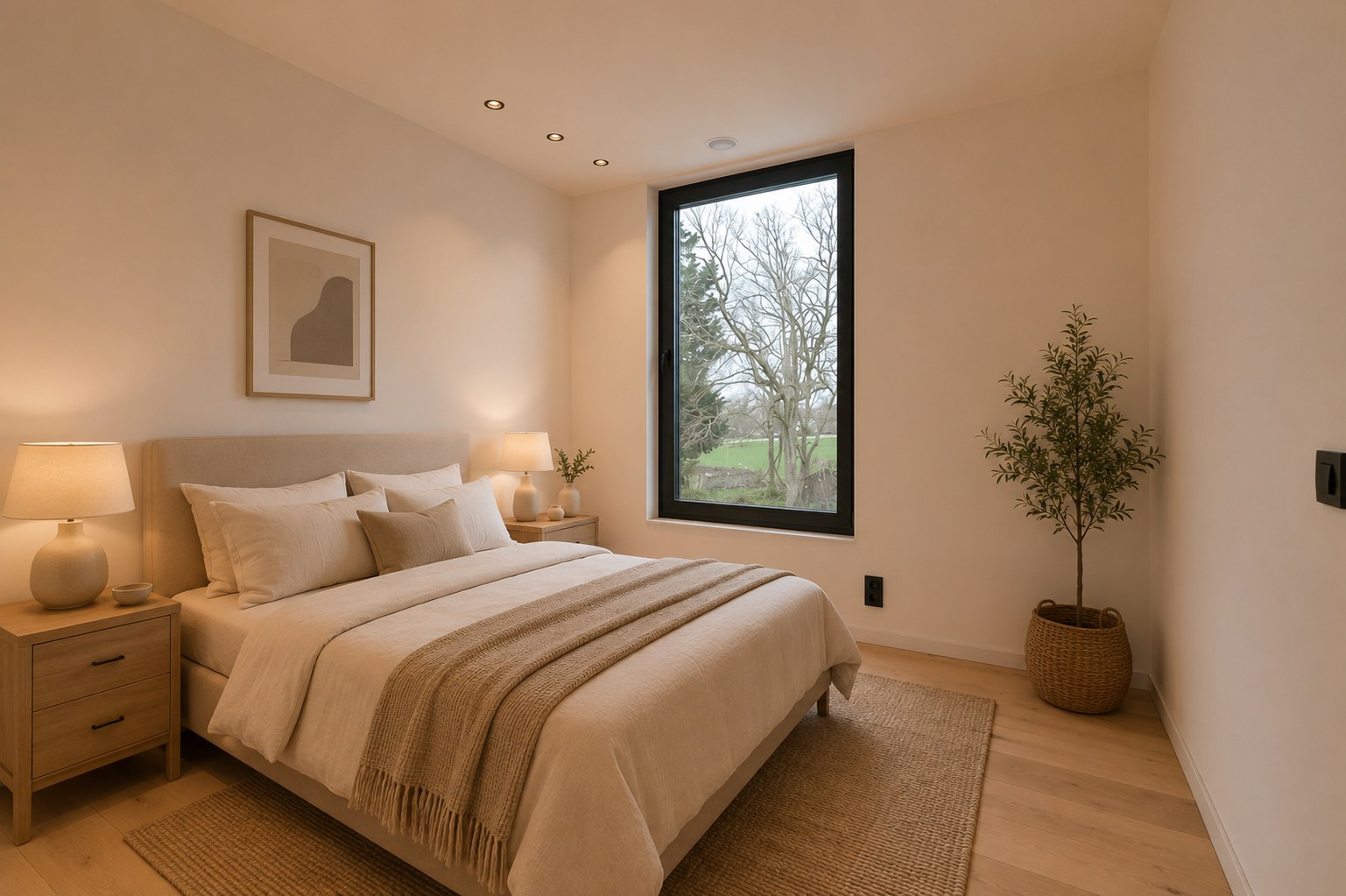 Ruime afgewerkte nieuwbouwwoning met landelijk zicht! 