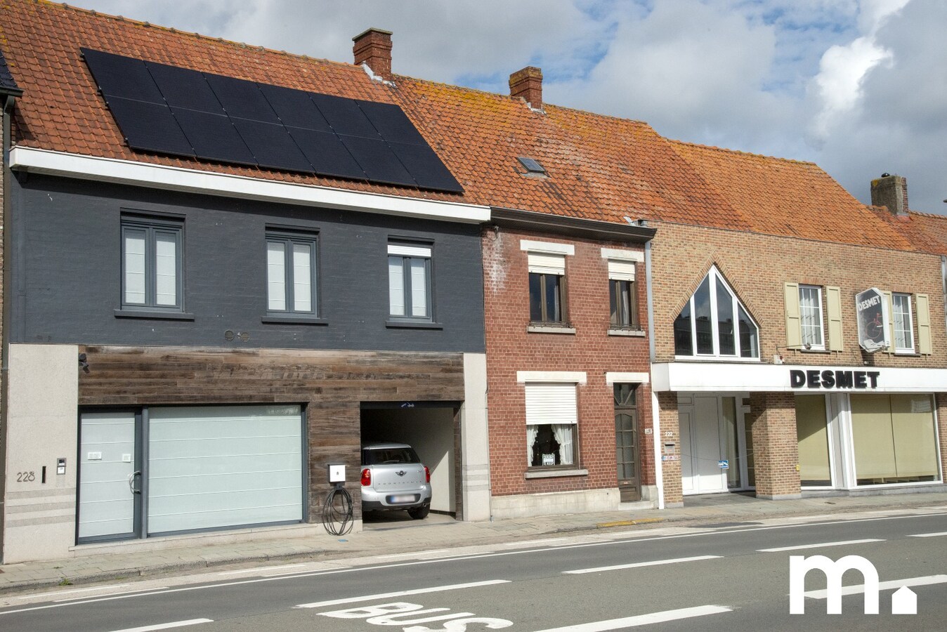 Woning nabij het centrum van Roeselare met 3 slaapkamers en zonnige tuin 