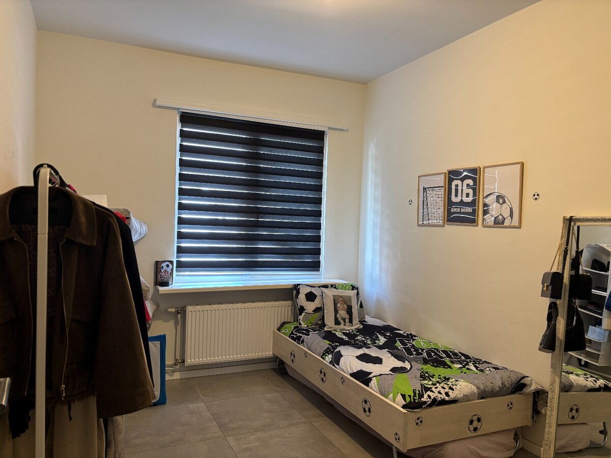 Energiezuinig appartement met 2 slaapkamers en garage 