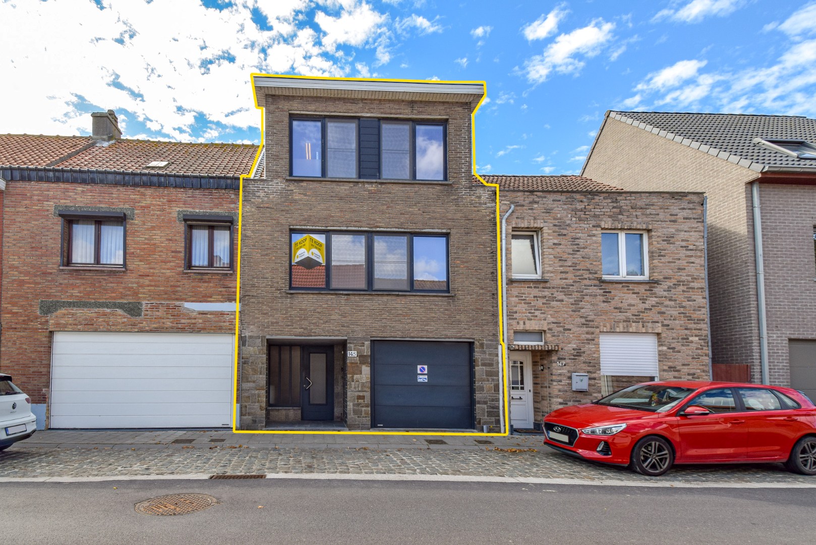 Ruime bel-étage woning met garage, tuin en mogelijkheid tot 4 slaapkamers 