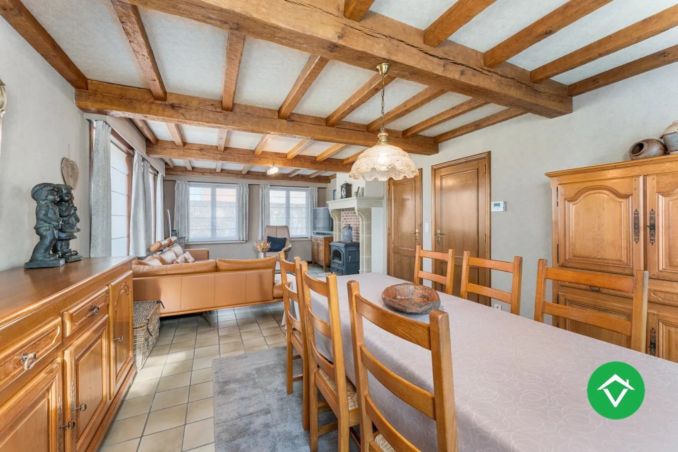 Alleenstaande woning met 3 slaapkamers en garage te Koekelare 