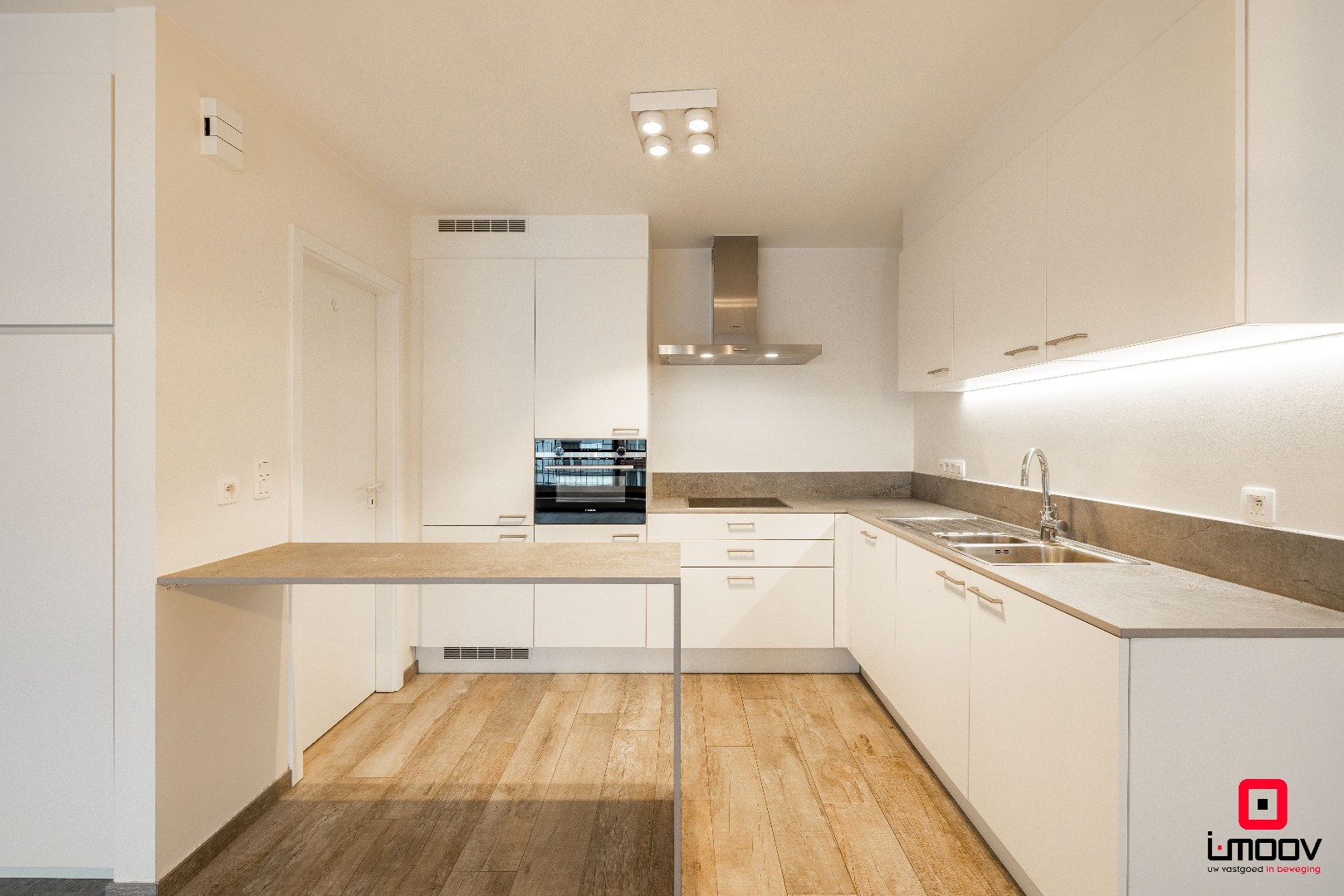 Modern éénslaapkamerappartement met ruim terras op topligging in Gent 