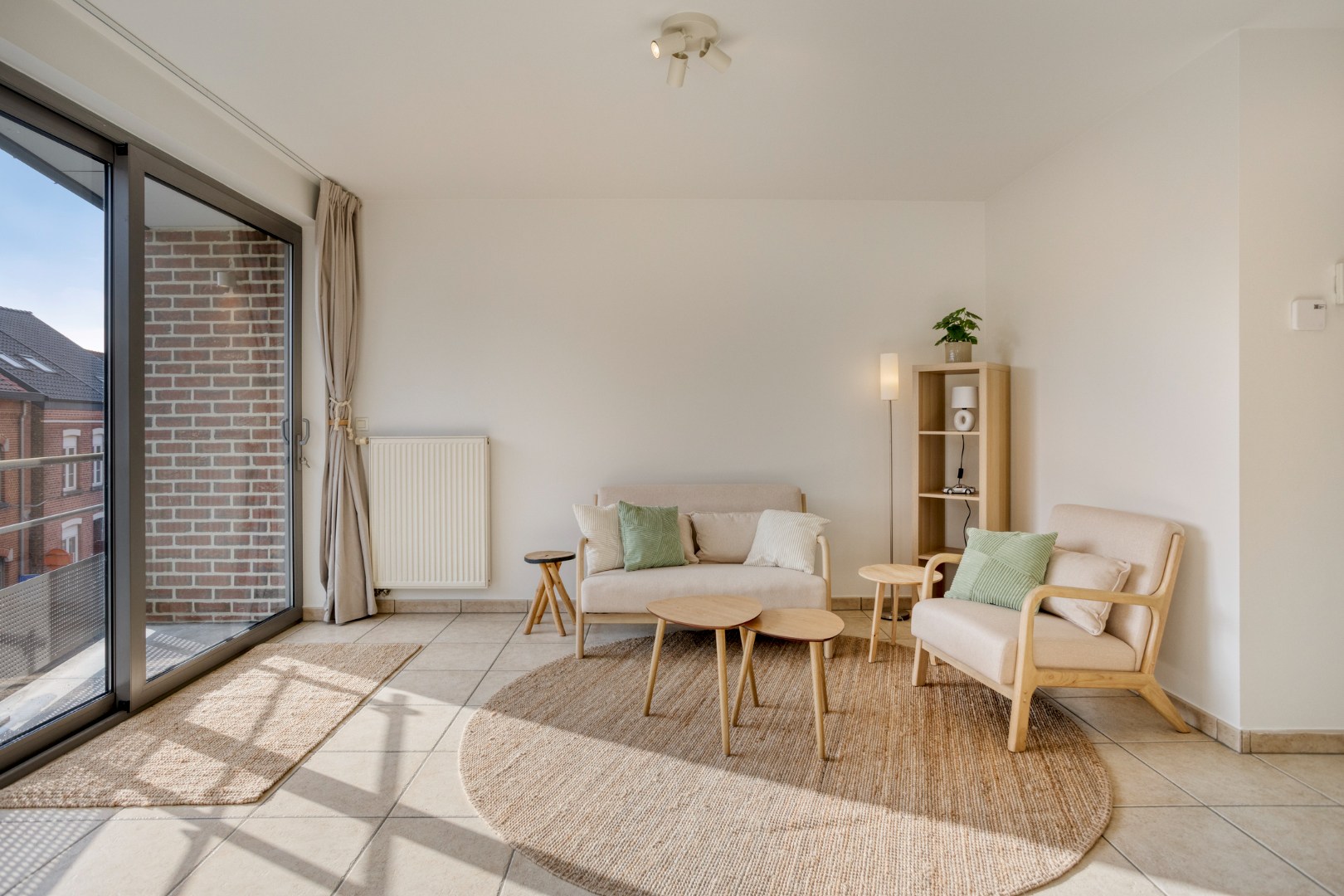 Duplex-appartement met 2 slaapkamers, autostaanplaats, kelderberging en gemeenschappelijke tuin in Kessel-Lo!– EPC 105 kWh/m² - bewoonbare opp. 92 m² 