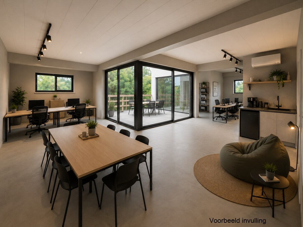Kantoorruimte in industrieterrein Gavere 