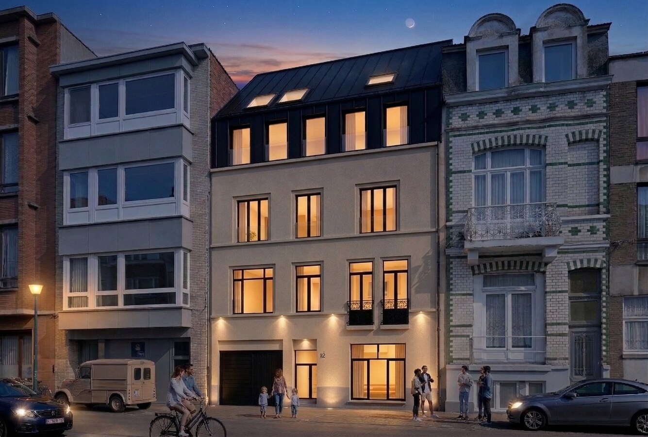 RUIM LICHTRIJK APPARTEMENT MET TERRAS OP ZUCHT VAN ZEE 