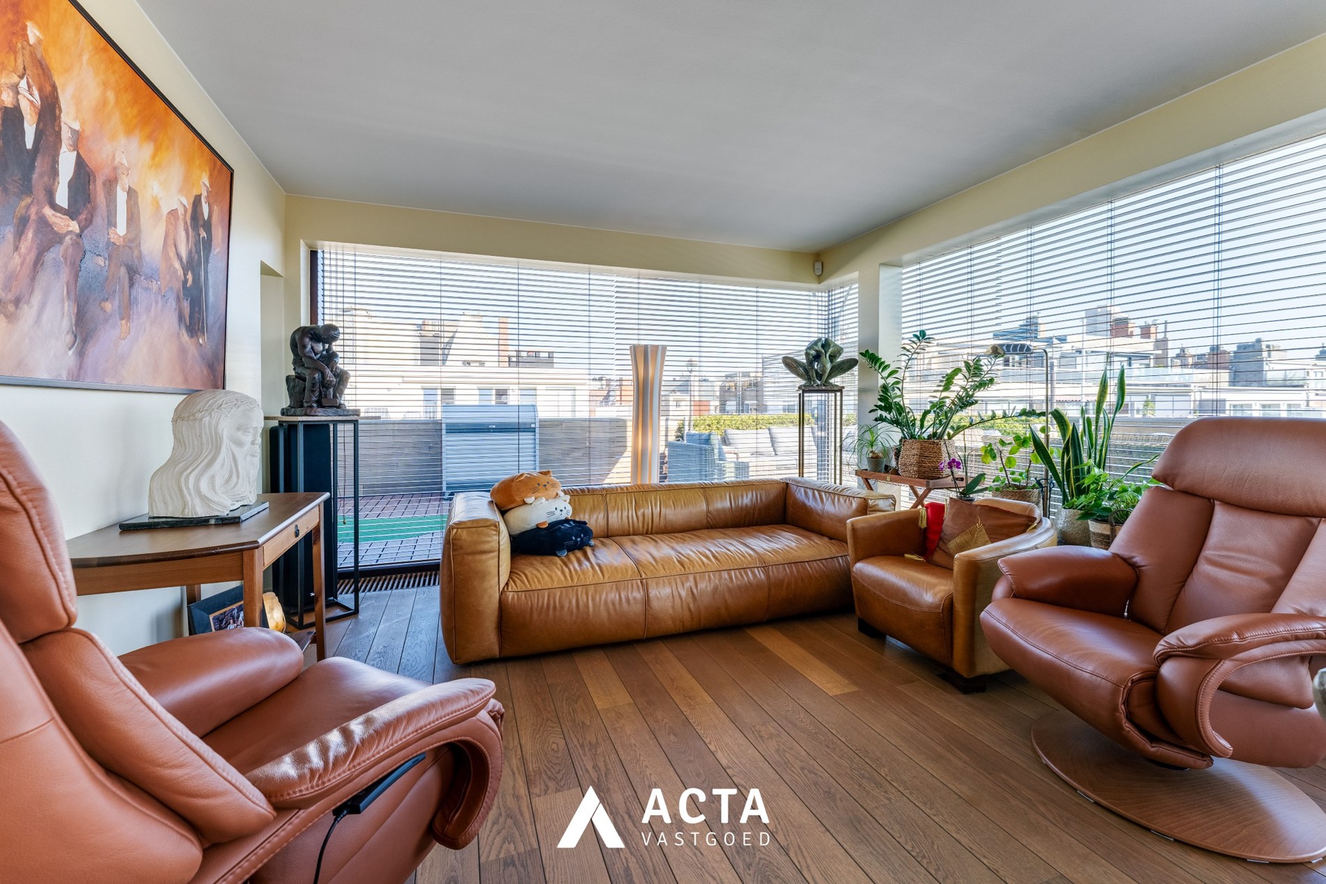 Exclusieve penthouse aan het Leopoldpark Oostende 