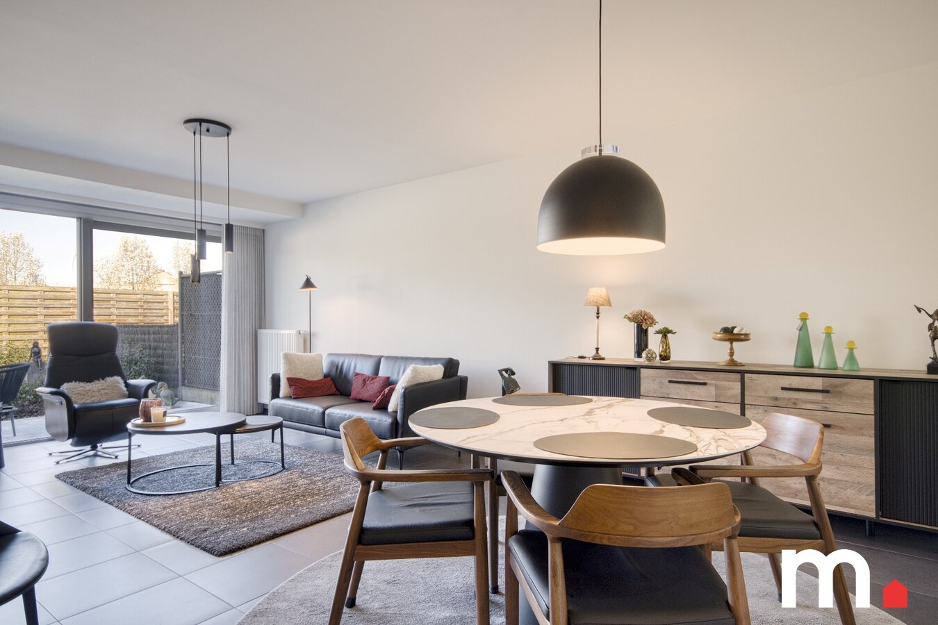 Instapklaar gelijkvloers appartement met 2 slaapkamers, tuin en EPC A in Lauwe! 