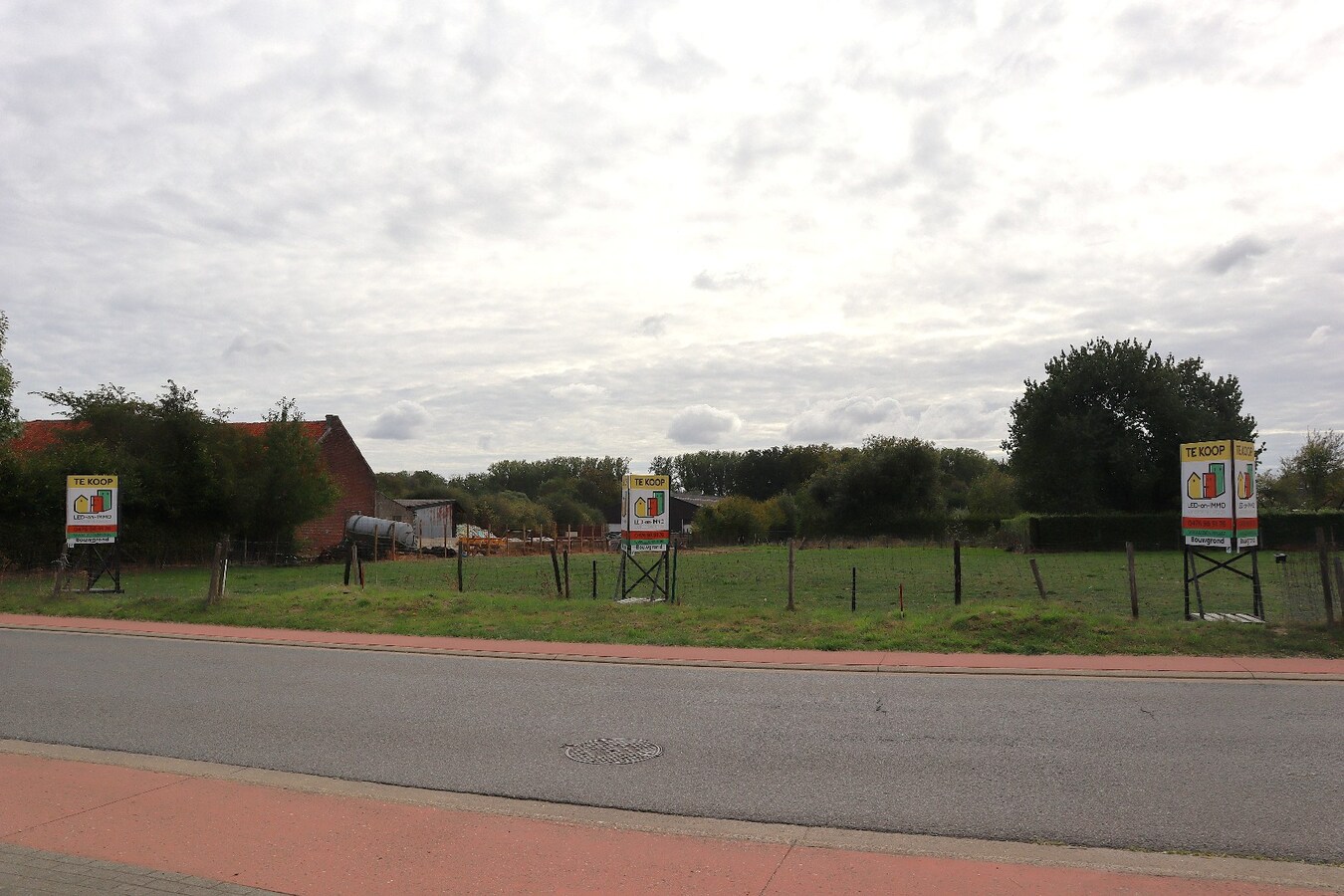 Mooi perceel voor HALF OPEN BEBOUWING te Boutersem 