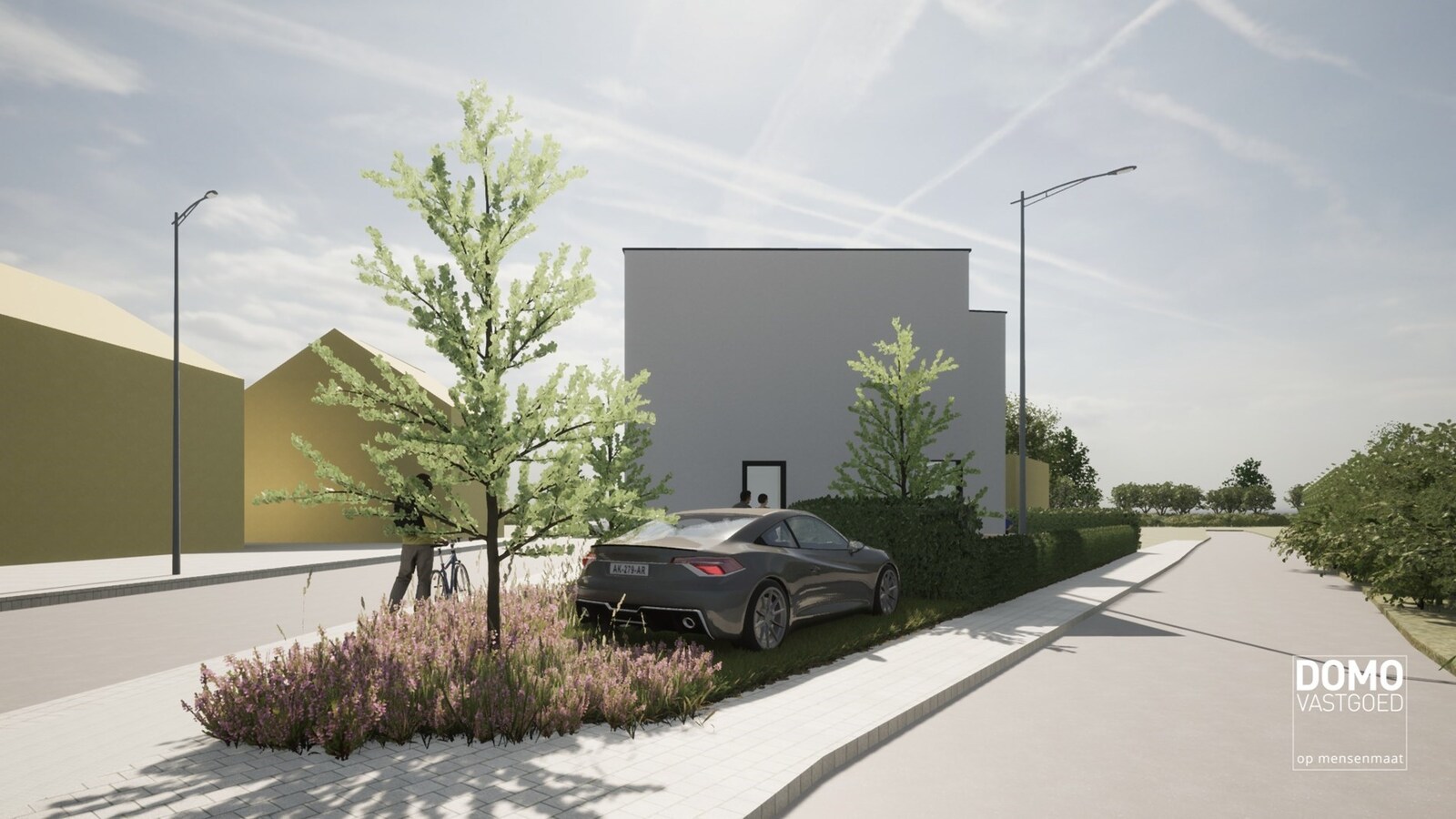 Bouwgrond voor het bouwen van een half open bebouwing inclusief een beschikbare omgevingsvergunning. 