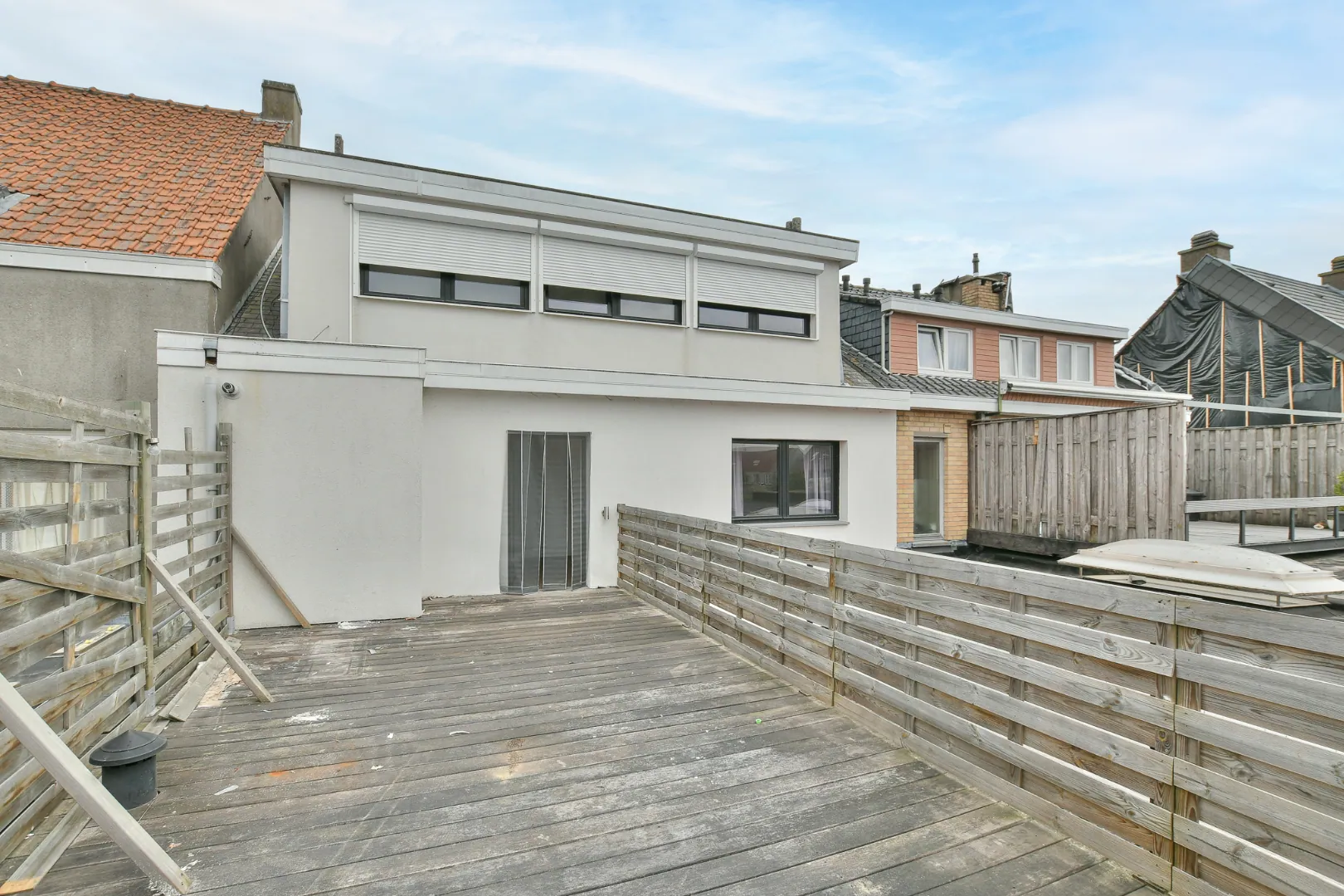 Gezellig appartement in het hartje van Oudenburg met 2 slaapkamers en zonnig terras