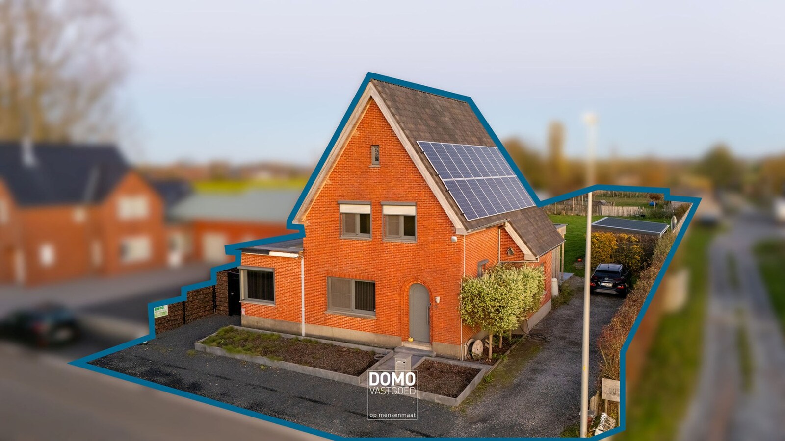 RUSTIG GELEGEN WONING MET 2 (TOT 3) SLAAPKAMERS EN GROTE TUIN OP EEN PERCEEL VAN 19A36CA TE HERK-DE-STAD 