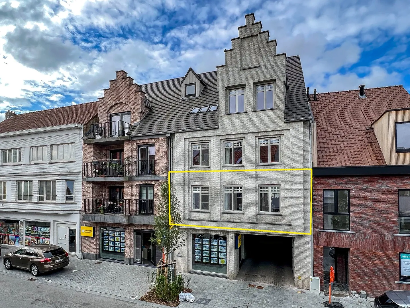 Prachtig appartement (bj 2016) te Nieuwpoort-Stad (97 m² + 4 m² terras).