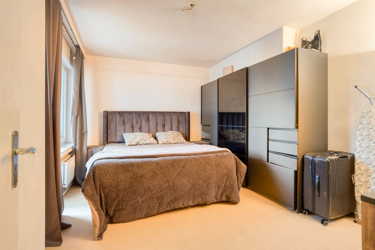 Appartement met 2 slaapkamers, terras, ondergrondse autostaanplaats en private kelderberging in Leuven! – EPC 125 kWh/m² - bewoonbare opp. 94 m² 