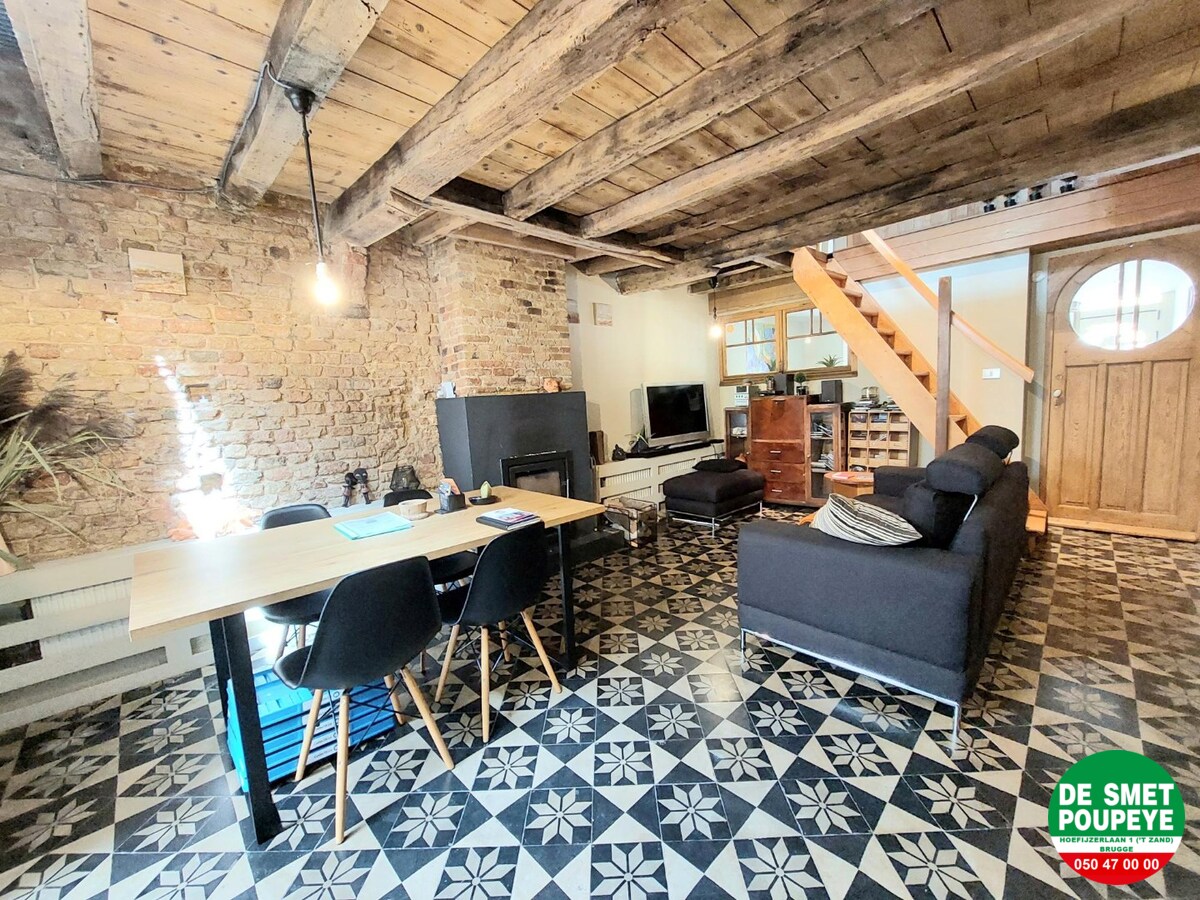 Typisch Brugse woning met stadstuin 