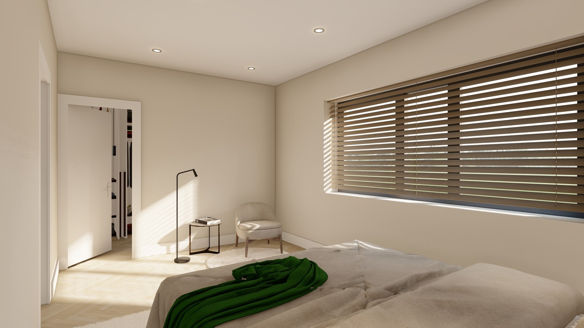 Nieuw te bouwen : 4 ruime vrijstaande levensloopbestendige woningen. 