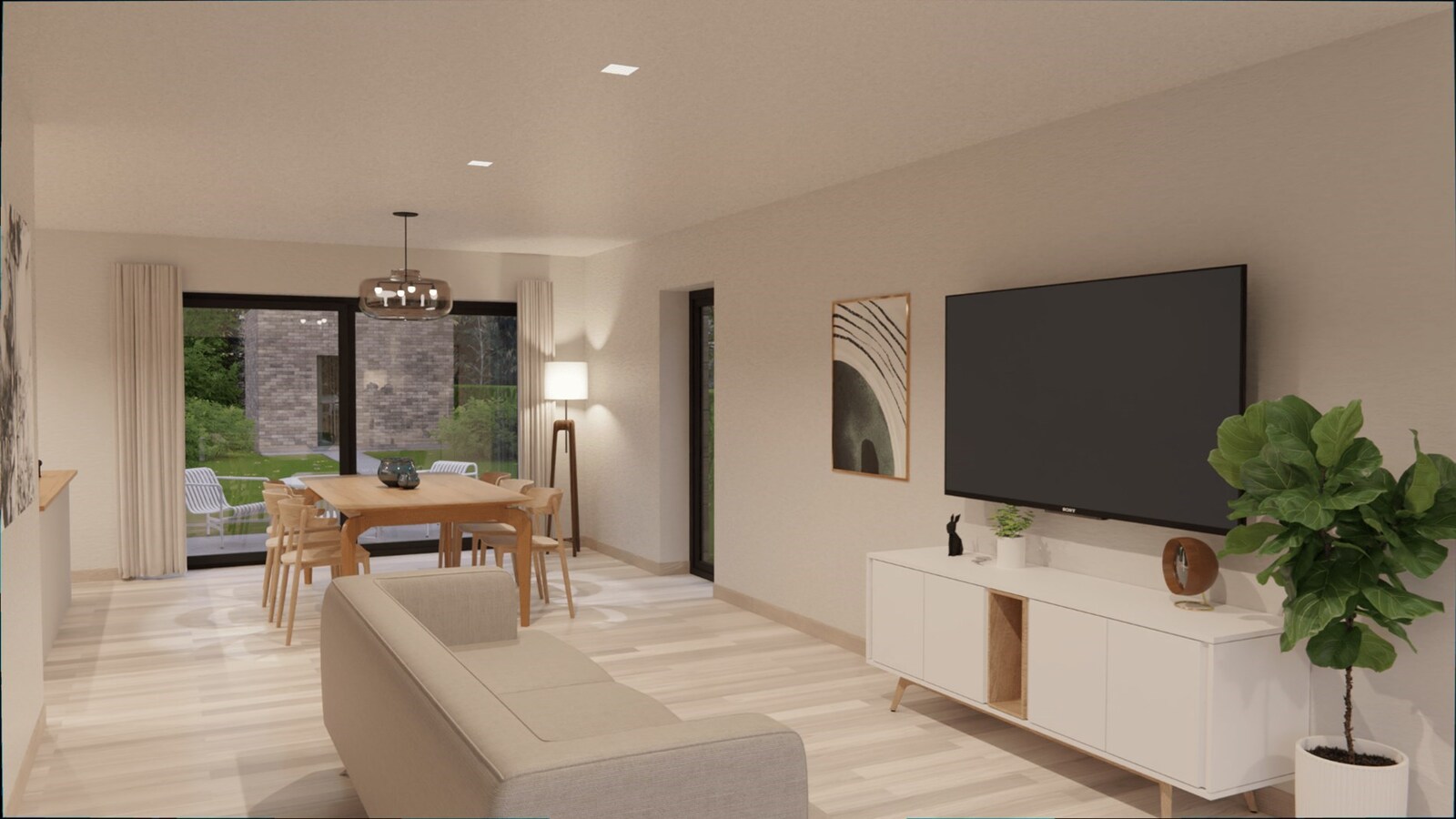 Nieuwbouwwoning op perceel van 614 m² 