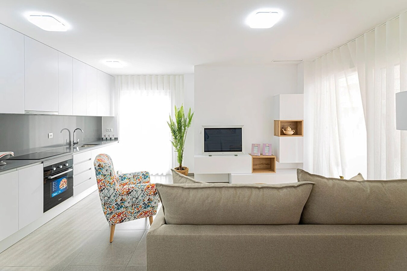 Modern appartement aan de zee in La Manga 