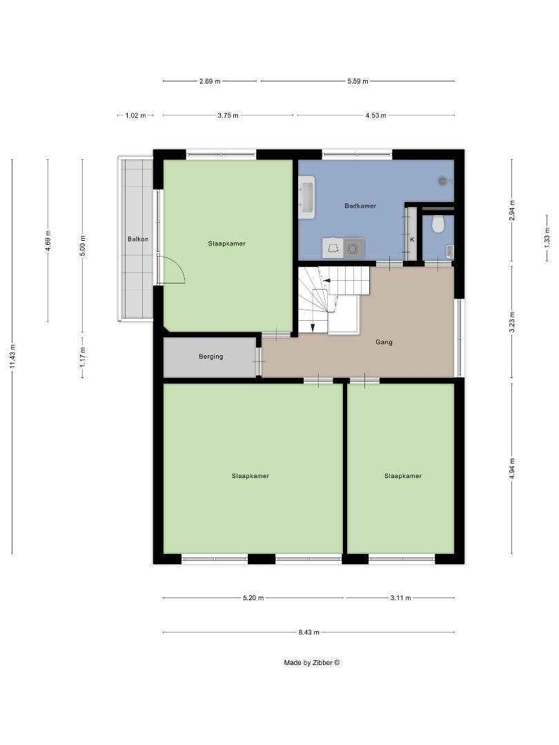 Ruime gerenoveerde villa met 5 slaapkamers en 2 badkamers, tuin en garage in Kessel-Lo, EPC-waarde 285 kWh/m² 