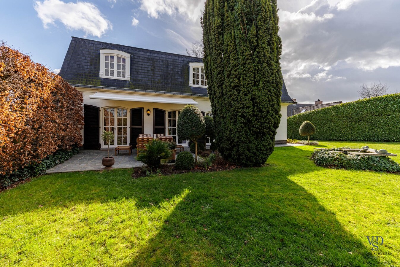 Karaktervolle villa, in Franse stijl. 