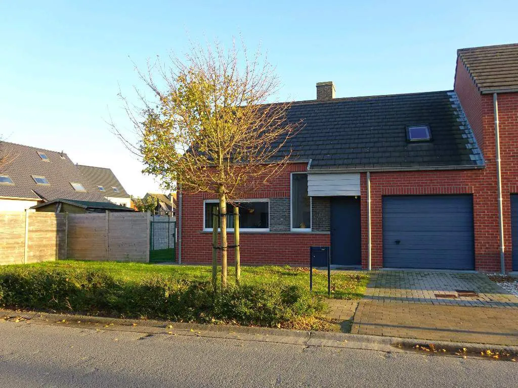 Recente halfopen bebouwing te Bredene