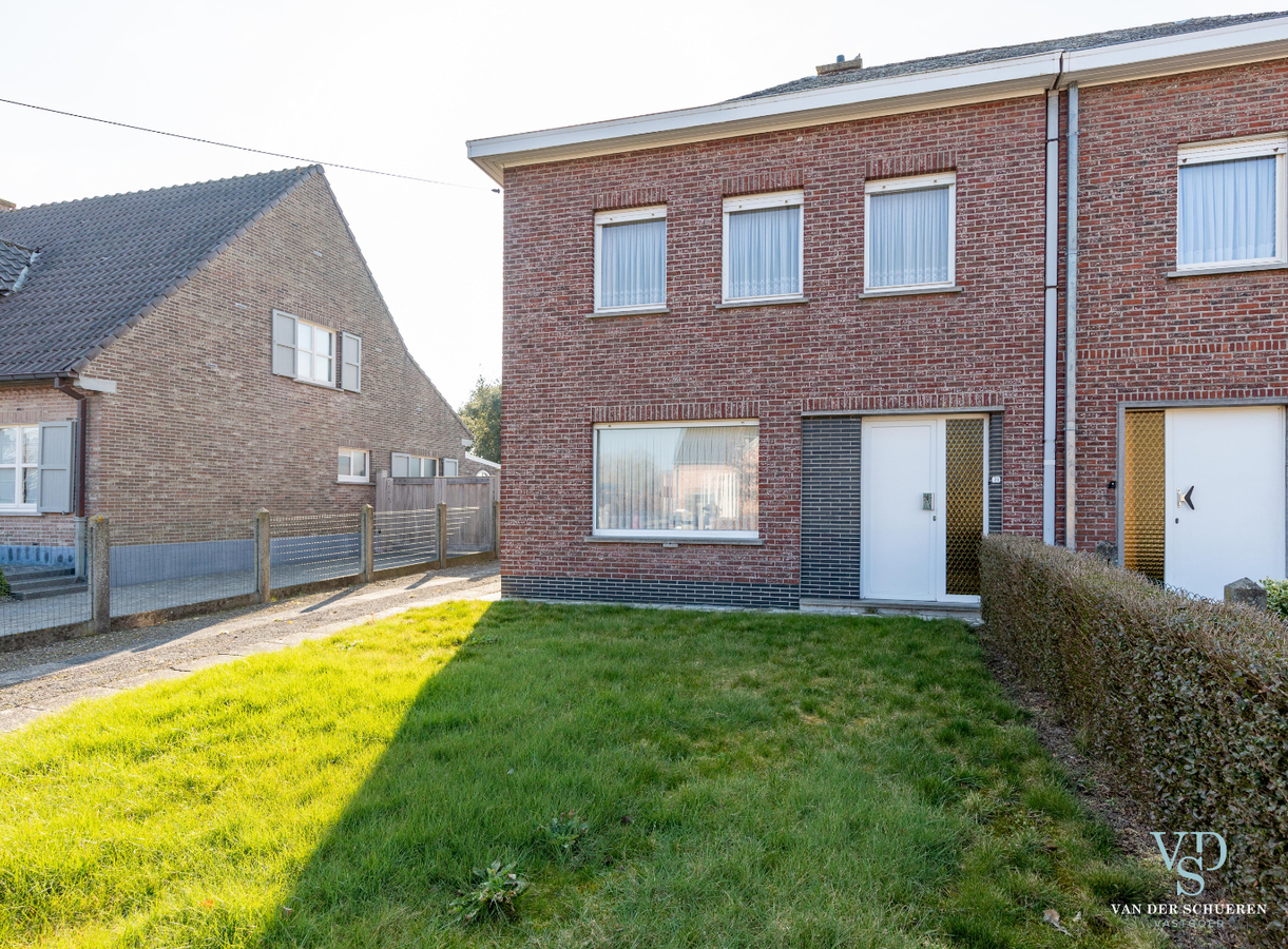 Ruime Half-open bebouwing te Melsen 