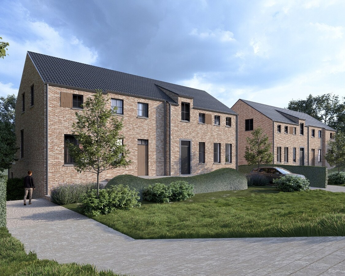 Hoogwaardig afgewerkte halfvrijstaande nieuwbouwwoning op een perceel van 8a42ca te As! 