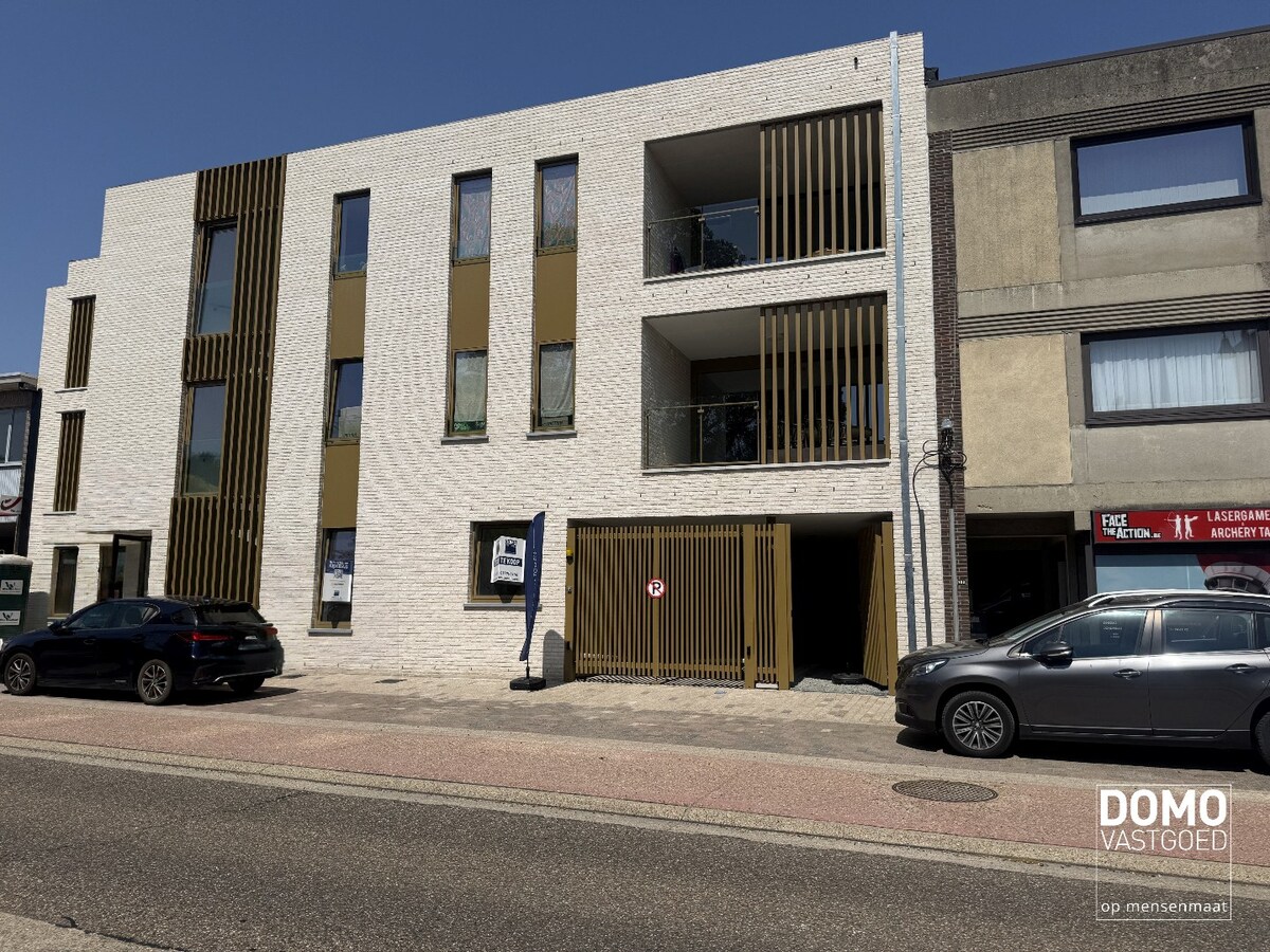 6% BTW - NIEUWBOUW GELIJKVLOERSAPPARTEMENT MET 1 SLAAPKAMER IN HET CENTRUM VAN KERMT 