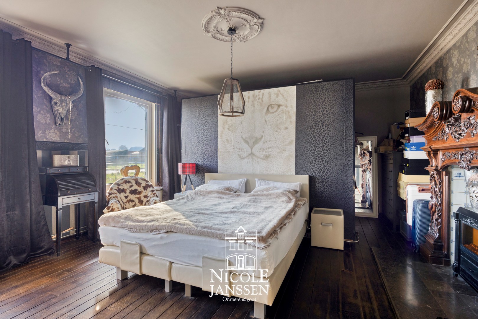 Gelijkvloerse slaapkamer