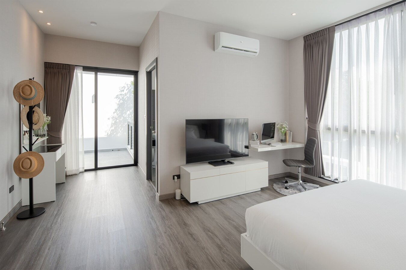 Thailand: Gloednieuwe luxe villa met zwembad in Chiang Mai. 