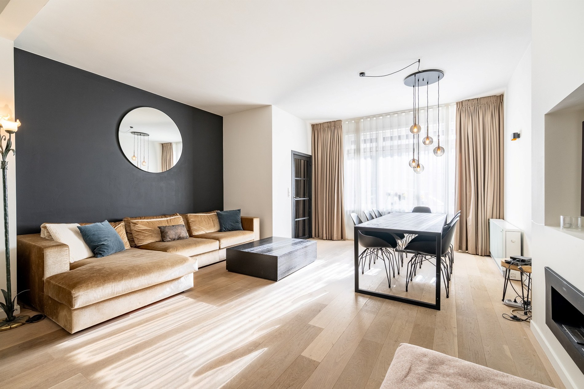 Appartement de plain-pied prêt à emménager dans un emplacement central à Knokke. 