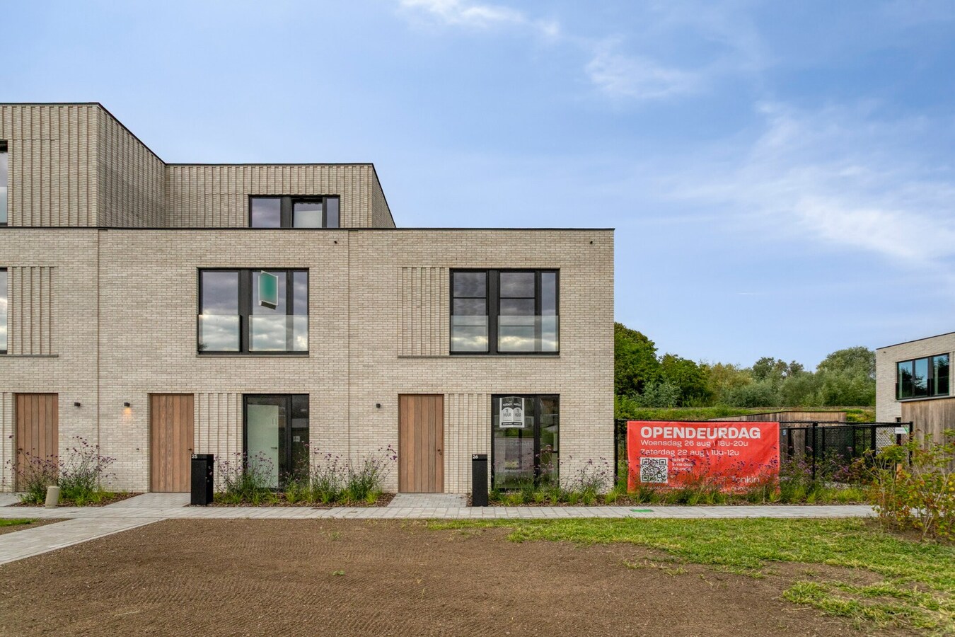 Te huur: ruime nieuwbouwwoning met 3 slaapkamers nabij het centrum van Oudenaarde 
