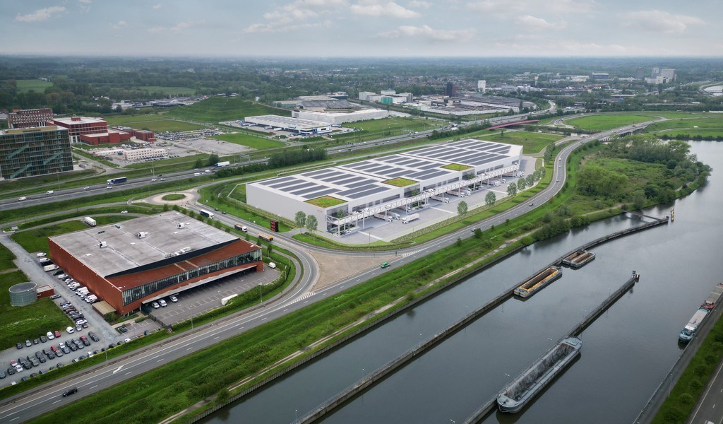 Logistieke loodsen te huur in Ghent Gateway op Eilandje Zwijnaarde