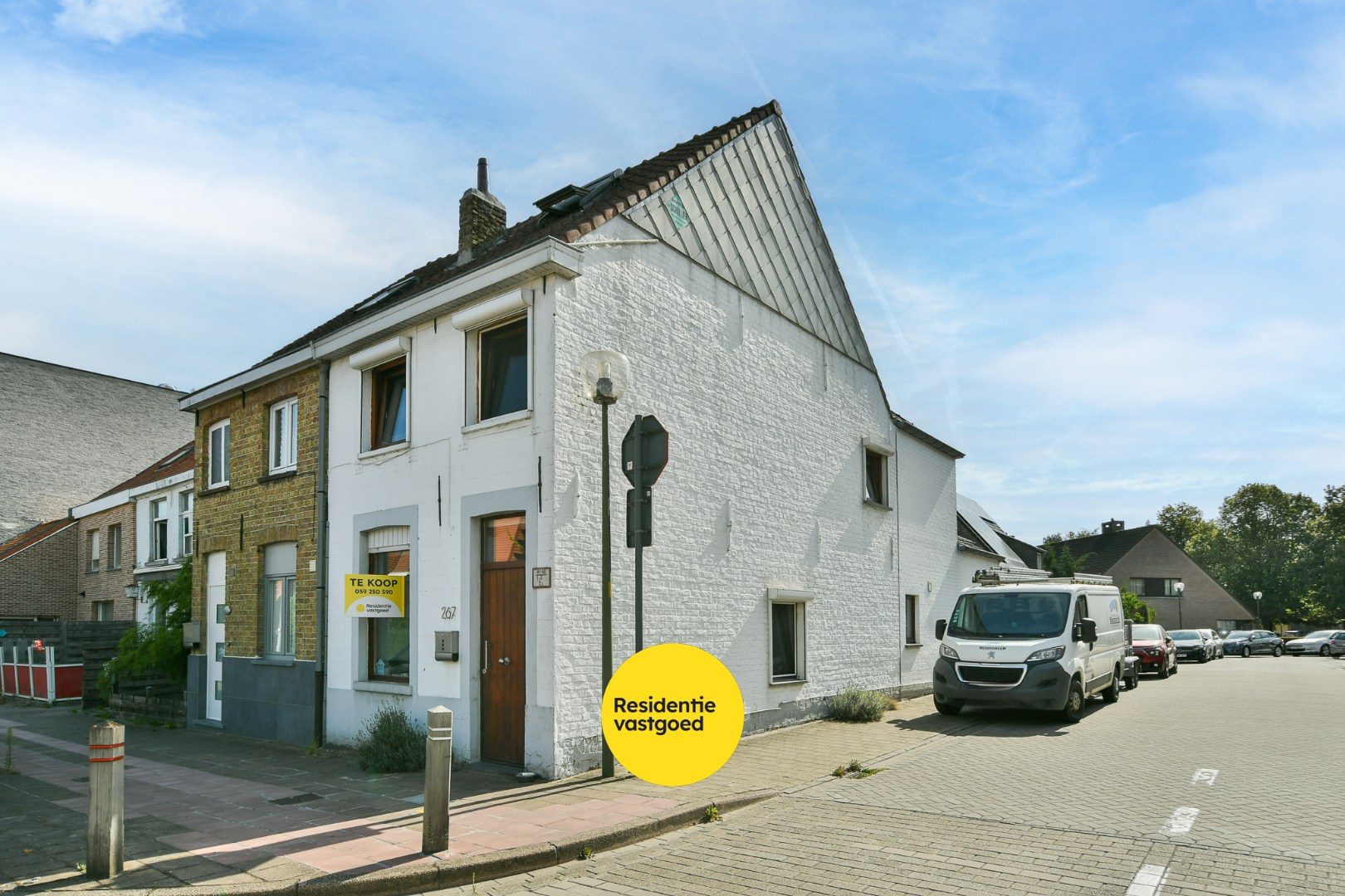 Gezellige hoekwoning met stadstuin op topligging te Sint-Andries 