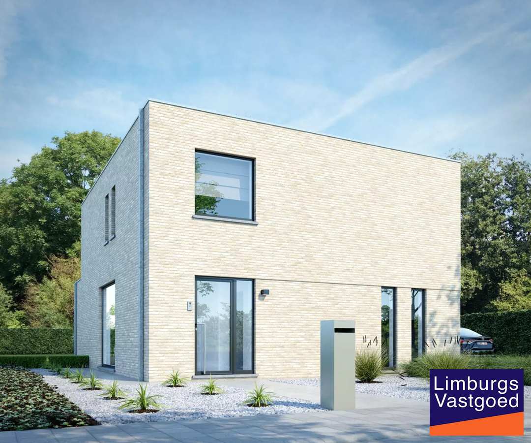 Nieuwbouwwoning, open bebouwing, 3 slpk, 14a 53ca, rustig gelegen te Kermt 
